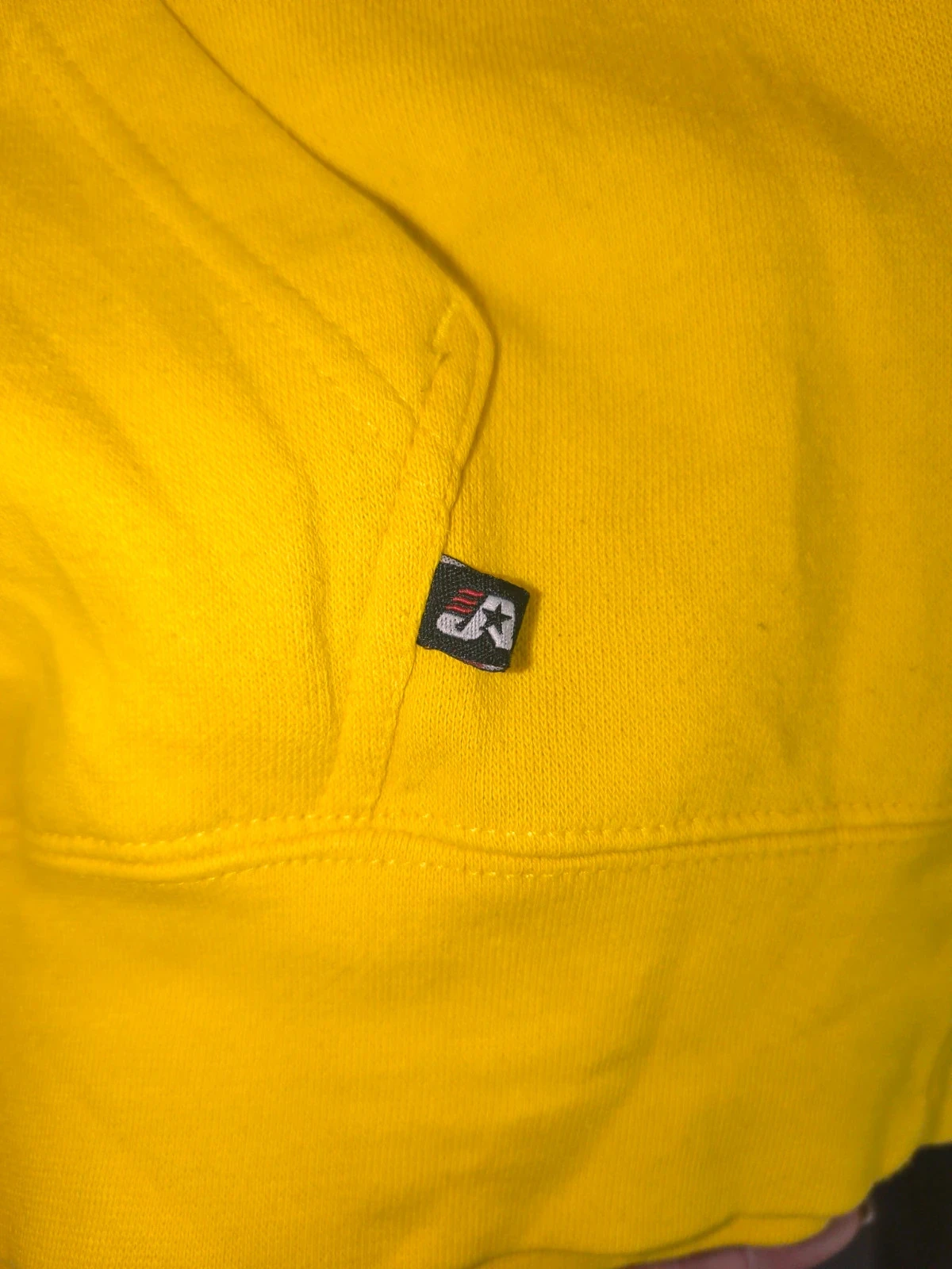 Sudadera con capucha Iowa Hawkeyes amarilla XL J. América para hombre – photo 3